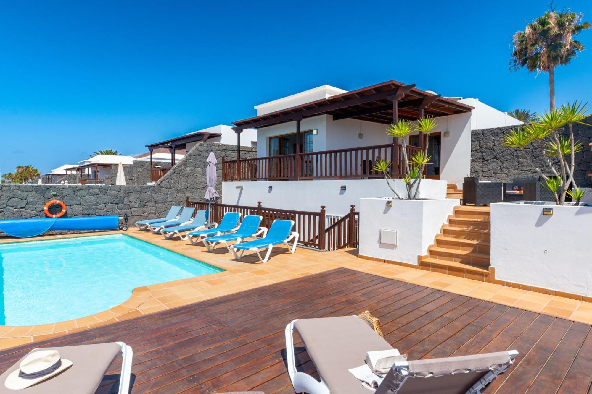 Playa Blanca Vista Lobos Villa With Sea View ภายนอก รูปภาพ